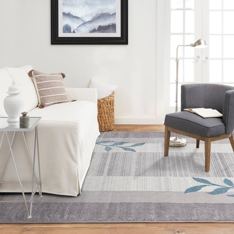 Home Dynamix Royalty Clover Contemporary Geometric Area Rug