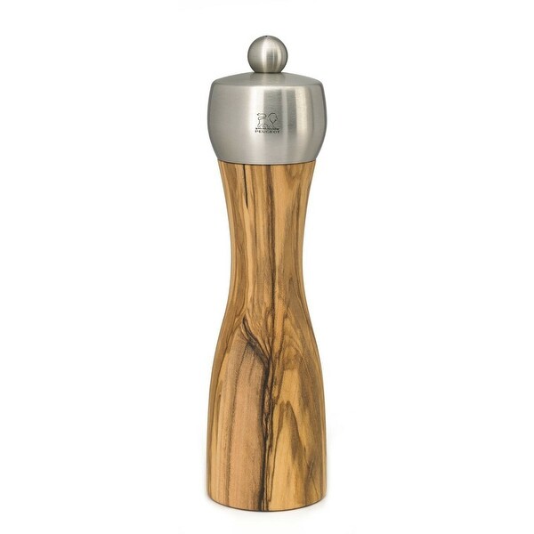 peugeot fidji salt & pepper mills olivewood