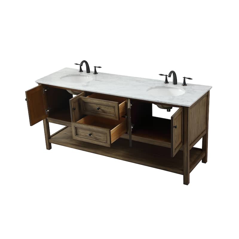 Grand 60 - 72 Inch Double Bathroom Vanity