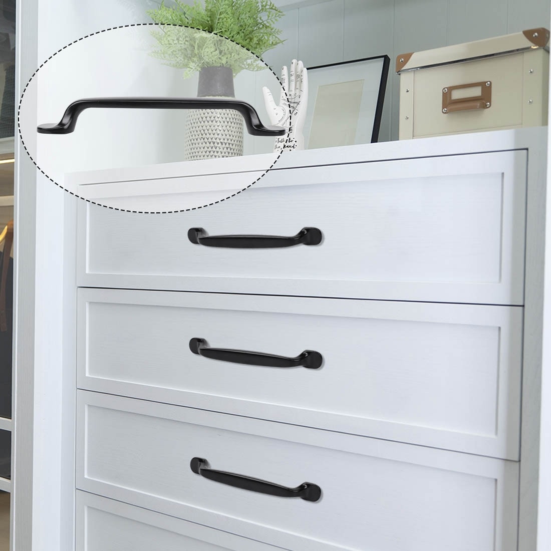 Shop Cabinet Handles Drawer Pulls 5 Hole Center For Furniture