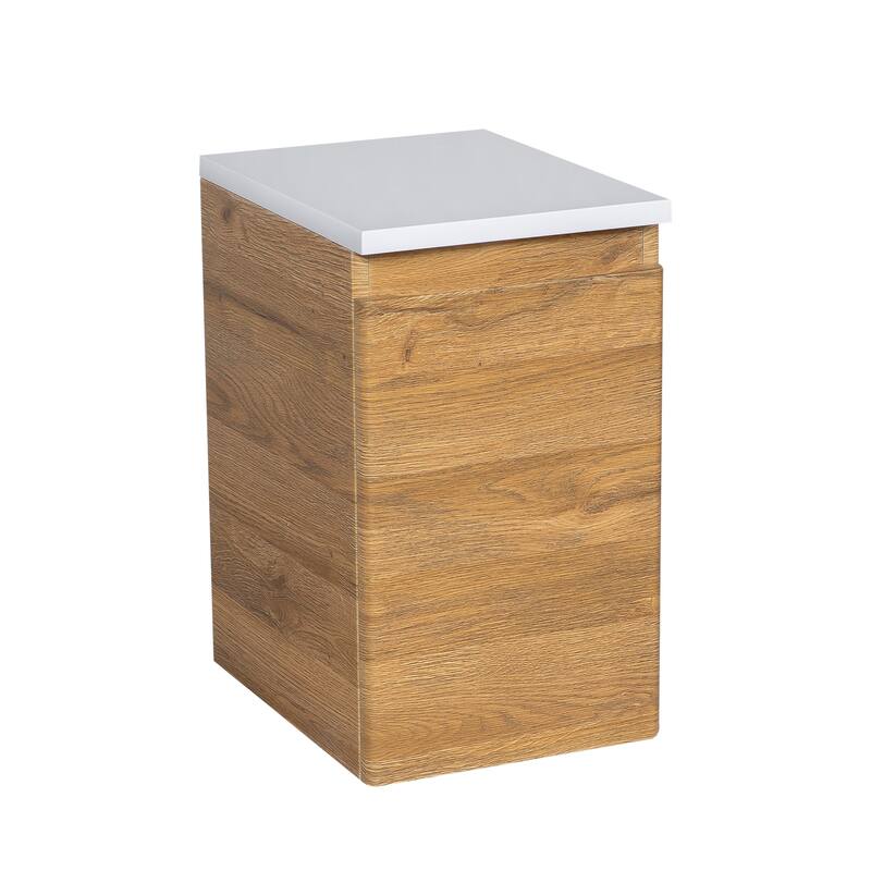 Modern Wall-Mounted Bathroom MINI-Vanity with Washbasin | Comfort Collection No Mirror
