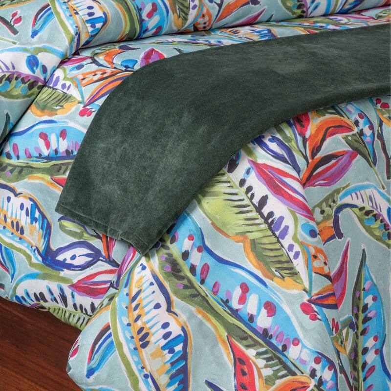 Padma Velvet Throw-Style Bed Scarf