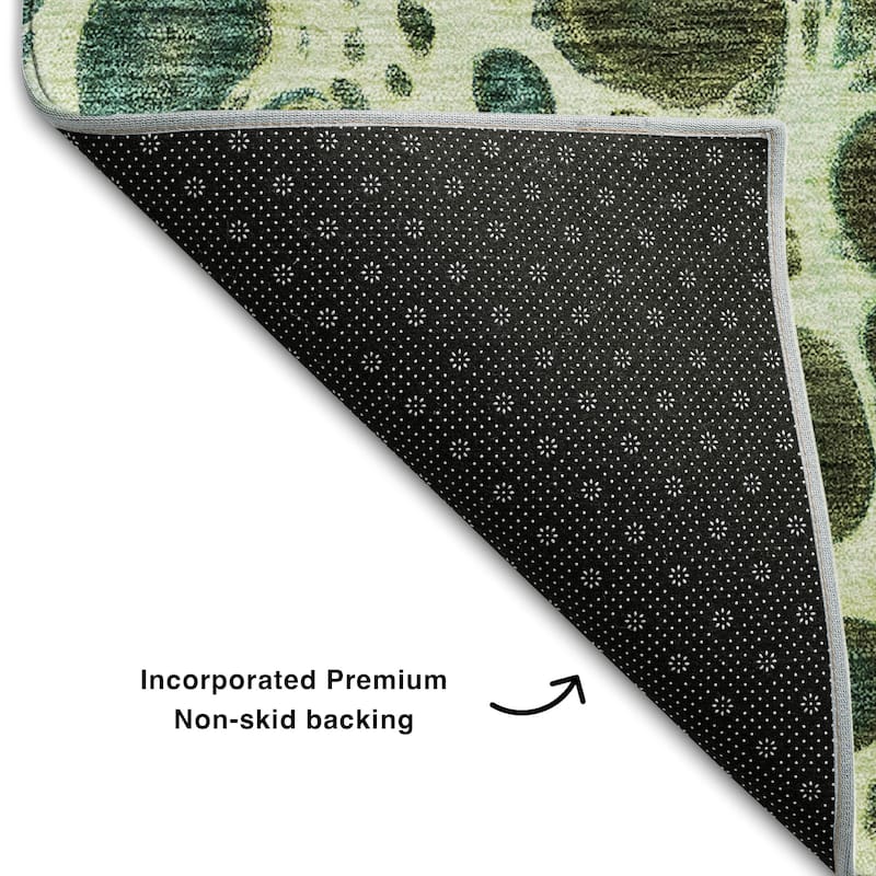 Premium Washable Super Soft Abstract Ombre Mayfield Rug