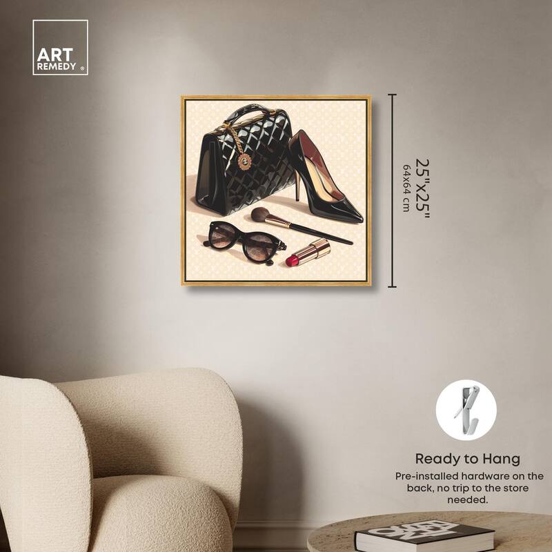 Simple Glam Collection Canvas by Art Remedy