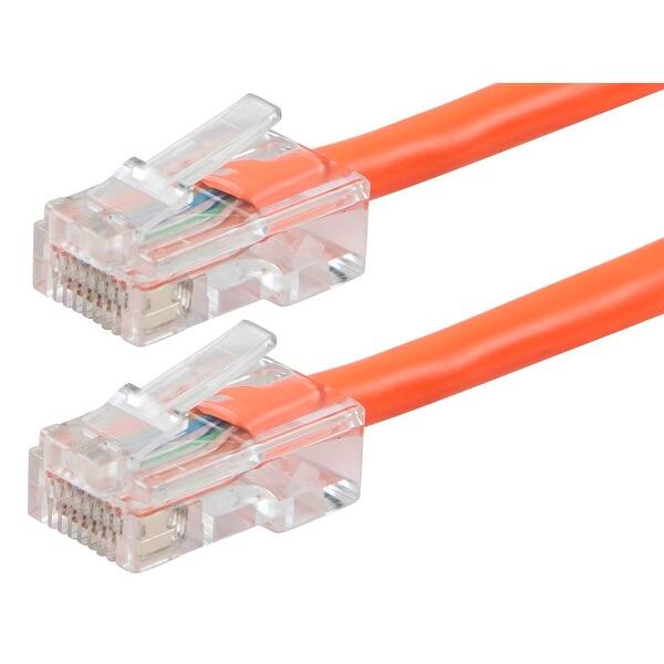 Shop Monoprice Cat6 Ethernet Patch Cable 25ft Orange Rj45