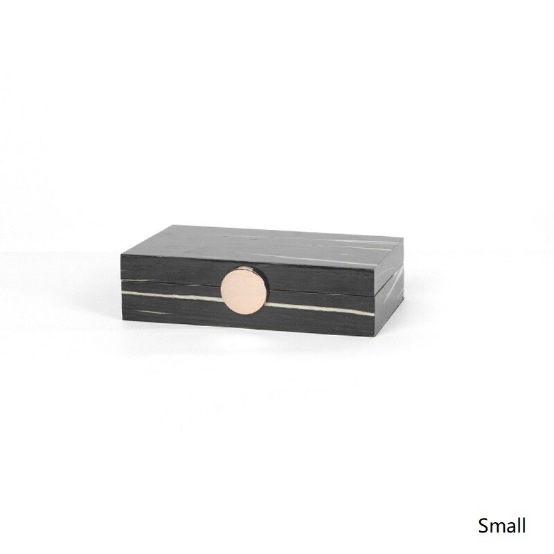 Floralgoods Wood Grain Pattern Black Round Button Jewelry Box Overstock 27105314 Small