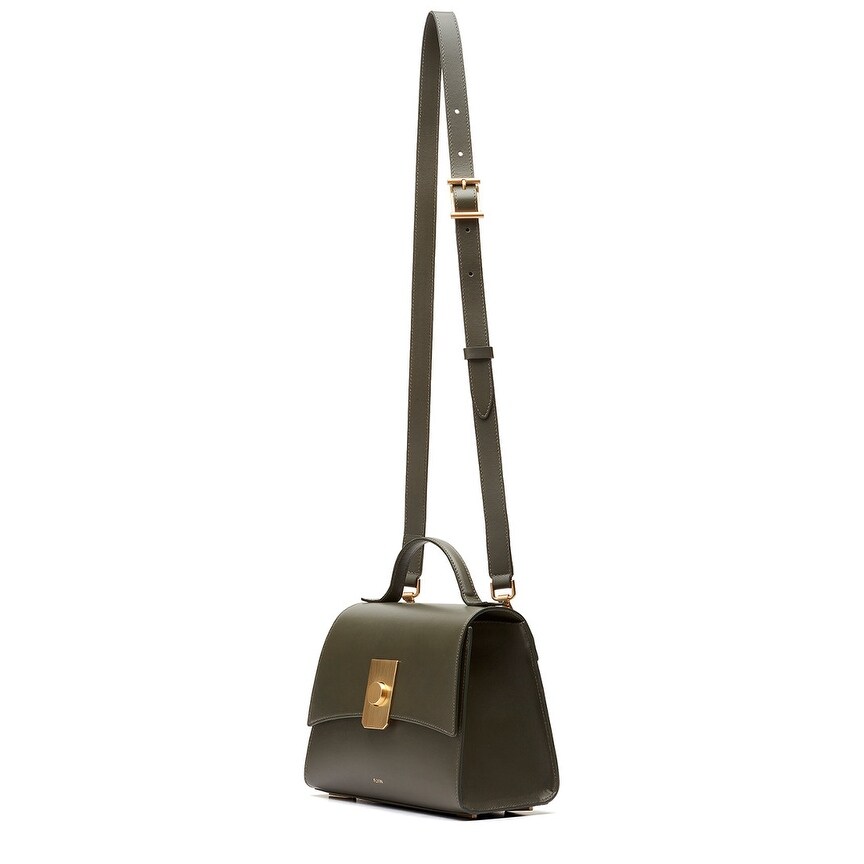 Shop Flynn Emerson Leather Satchel On Sale Overstock 30318037