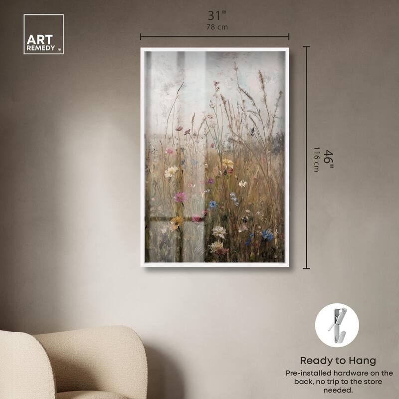 Field of Forgotten Dreams I Shadowbox by Art Remedy