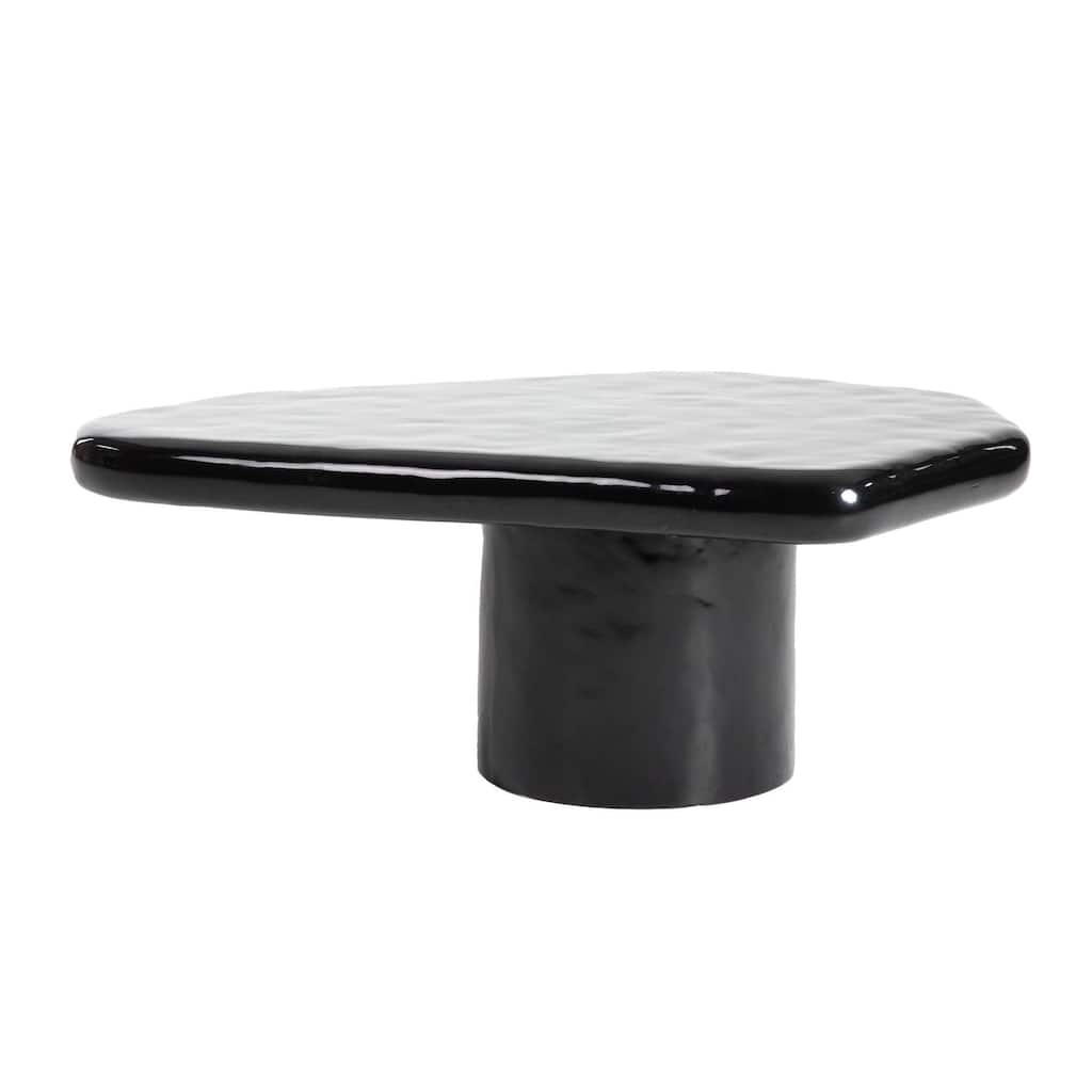 Destiny Concrete Coffee Table, Black