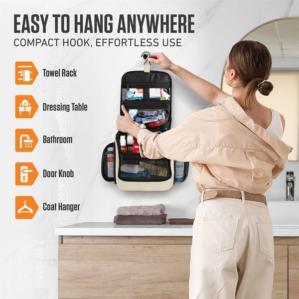 Travel Toiletry Bag - 9.5 x4 x 21 - Bed Bath & Beyond - 42866071 Travel Toiletry Bag - 9.5 x4 x 21 - Bed Bath & Beyond - 42866071