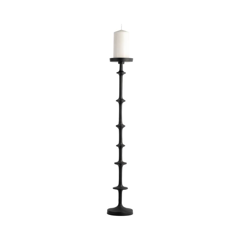 Sagebrook Home Abacus Floor Pillar Candleholder - 5" x 5" x 36"