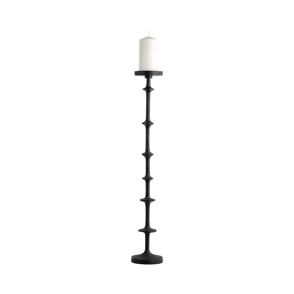 Sagebrook Home Abacus Floor Pillar Candleholder - 5" x 5" x 36"