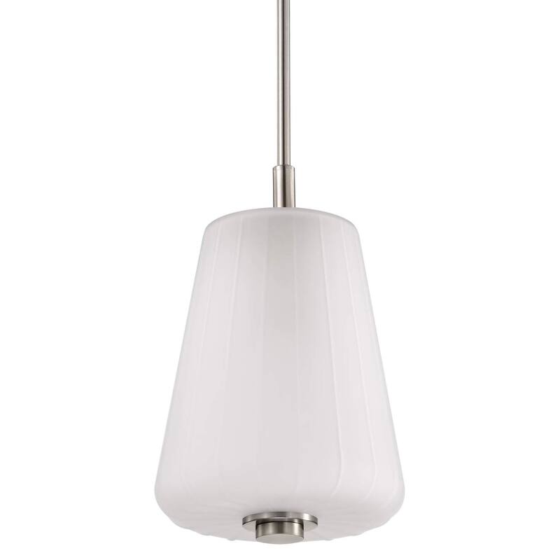 Nuvo Lighting 60/8227 Lune 8" Wide Mini Pendant - Brushed Nickel
