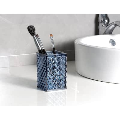 Blue Bathroom Accessories Set