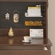 preview thumbnail 20 of 20, Kids Desk with Hutch, Wood Study Table with Storage, Writing Desk