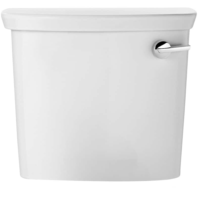 American Standard Vormax 1.28 GPF Toilet Tank Only with Left Hand Tank - White
