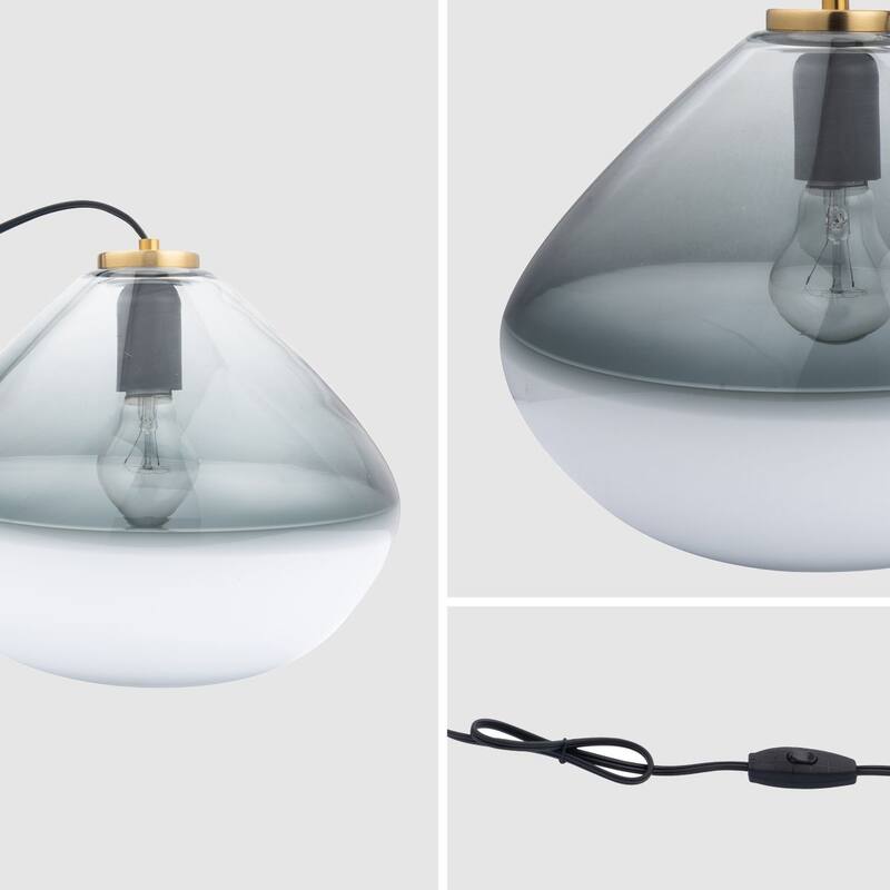 Brio Lighting Phoebe - Glass Mini Pendant - Gold