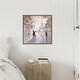 preview thumbnail 10 of 11, Only Us Paris by Isabella Karolewicz Framed Canvas Wall Art Print - Sylvie Beaded Gold