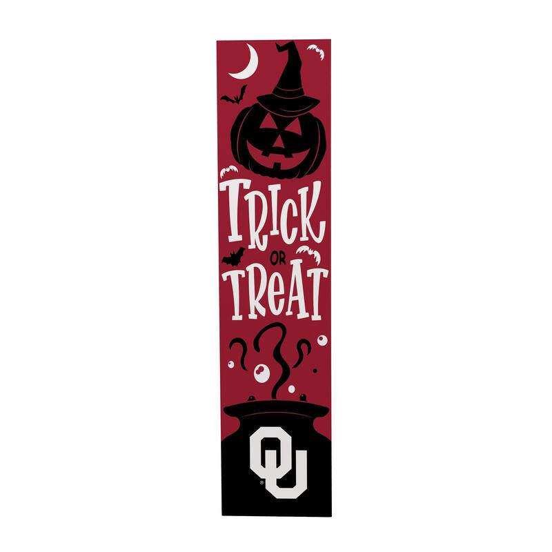 47" Double Sided Seasonal Porch Leaner, University of Oklahoma - 47" x 11.25"
