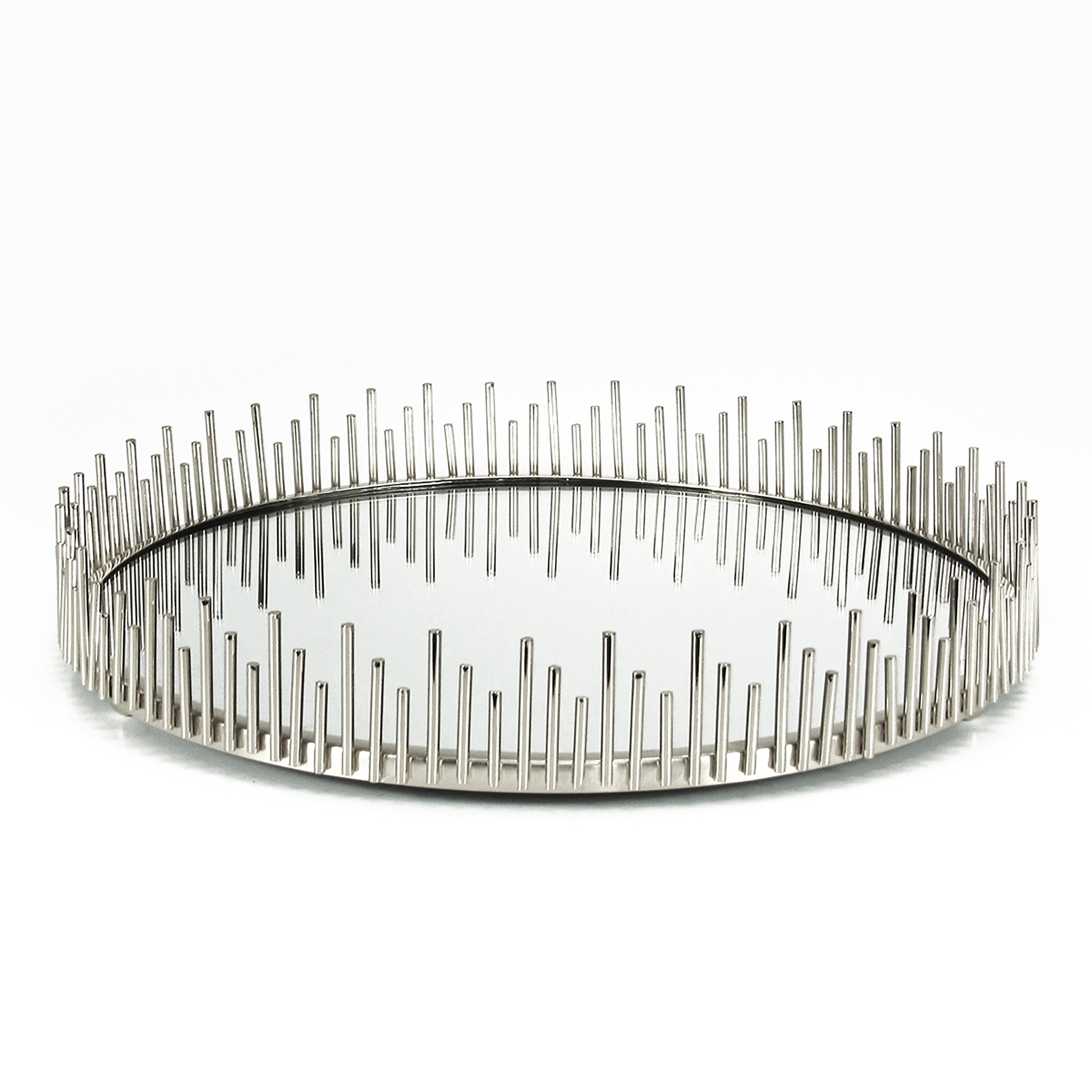 Mirror sales serving platter