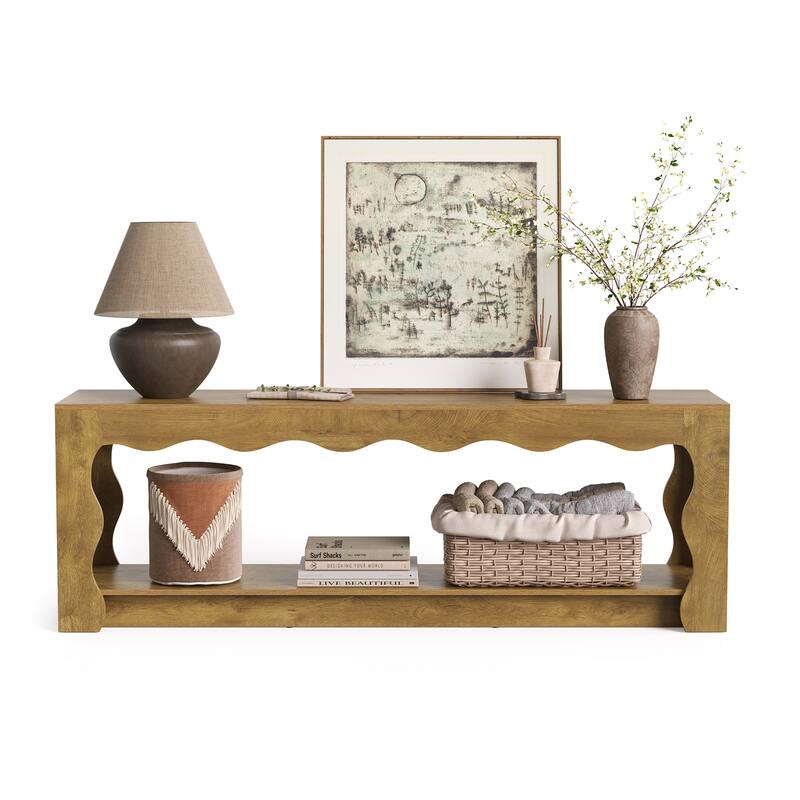 TV Stand for 65 Inch TV, Entertainment Center with Storage Cabinets