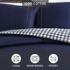 preview thumbnail 6 of 6, Eddie Bauer Kingston Navy Cotton Reversible Comforter Set