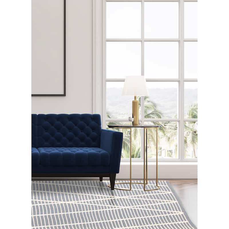 ECARPETGALLERY Braid weave Sienna Grey Wool Rug - 4'9 x 7'11