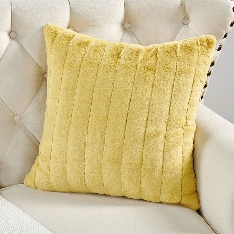 Supermink Soft Solid Throw Pillow Covers Set of 4, NO INSERT