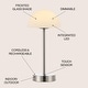 preview thumbnail 2 of 31, JONATHAN Y Eliza 24.75" Industrial Designer Metal LED Task Lamp with USB Charging Port, Black - 12.5"