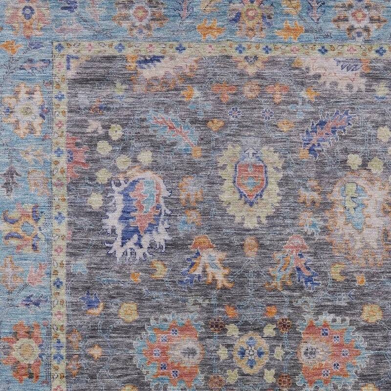 HomeRoots Floral Traditional Rectangle Outdoor Rug