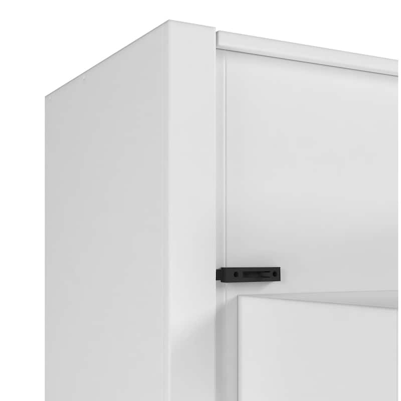Oakland Living Easy Lift Brazilian Queen Contemporary Murphy Bed with Shelf