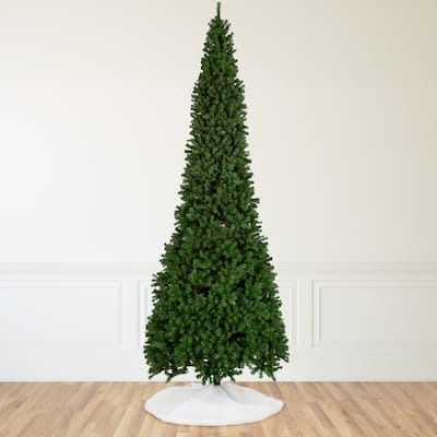 Pendleton Spruce Slim Artificial Christmas Tree - 16' - Unlit - over-10-feet