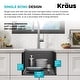 preview thumbnail 141 of 162, KRAUS Kore Workstation Undermount Stainless Steel Kitchen Sink