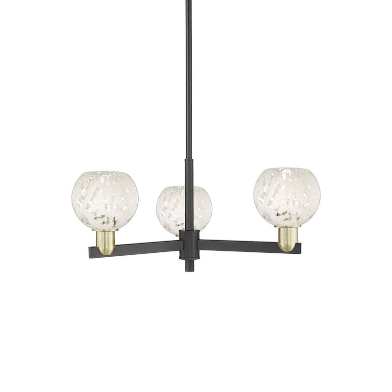 Innovations Lighting 716-3CR-10-28 White Mouchette Chandelier White