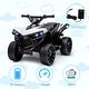 preview thumbnail 8 of 16, Kids ATV 4 Wheeler Quad Electric Vehicles with LED Lights Music