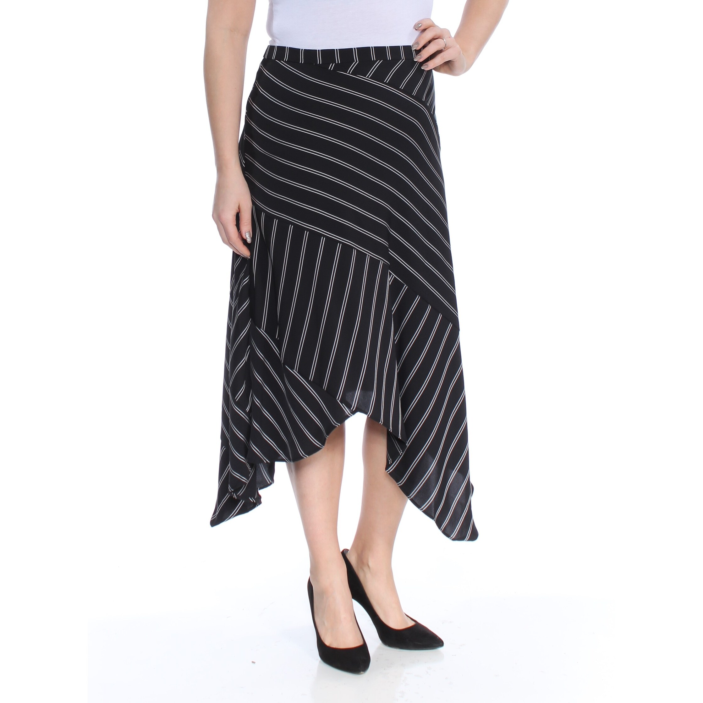 Women/'s High Waisted Fitted Stretch Bodycon Plain Midi Pencil Skirt NEWSK10