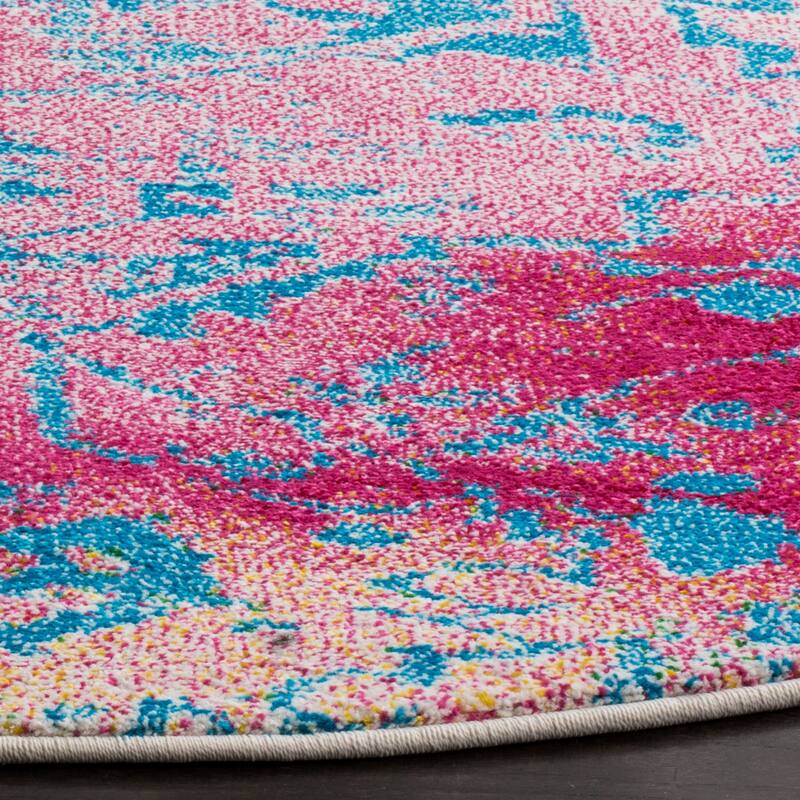 SAFAVIEH Watercolor Sally Modern Abstract Medallion Rug