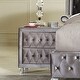 preview thumbnail 3 of 2, Rivers Traditional Metallic 4-piece Bedroom Set