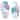 Hudson Baby Infant Girl Rayon from Bamboo Woven Washcloths 12pk, Purple Mint, One Size - Purple Mint - One Size