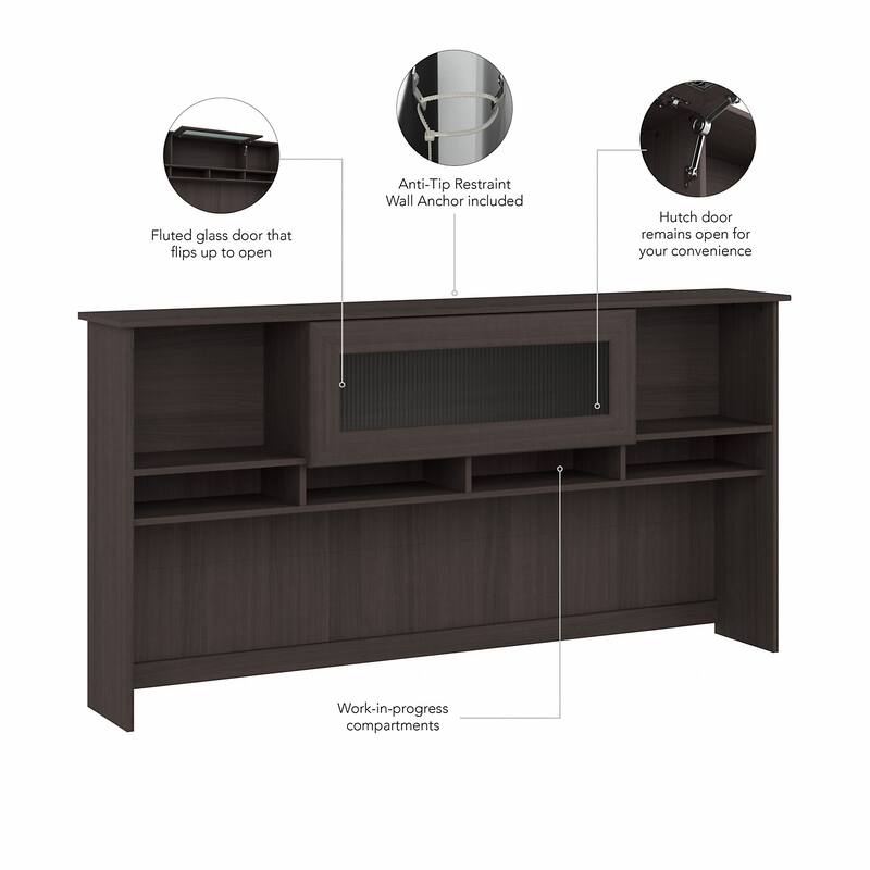 Cabot 72W Desk Hutch by Bush Furniture