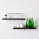 preview thumbnail 13 of 16, Parker Rustic Floating Wall Shelf, Set of 2