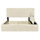 preview thumbnail 22 of 34, Upholstered Platform Bed with Lateral Storage Compartments and Thick Fabric,Velvet