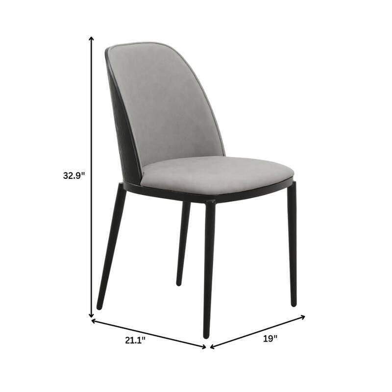 Zayle 7-Piece Dining Set 55-Inch Rectangular White Sintered Stone Dining Table and 6 Dining Side Chairs