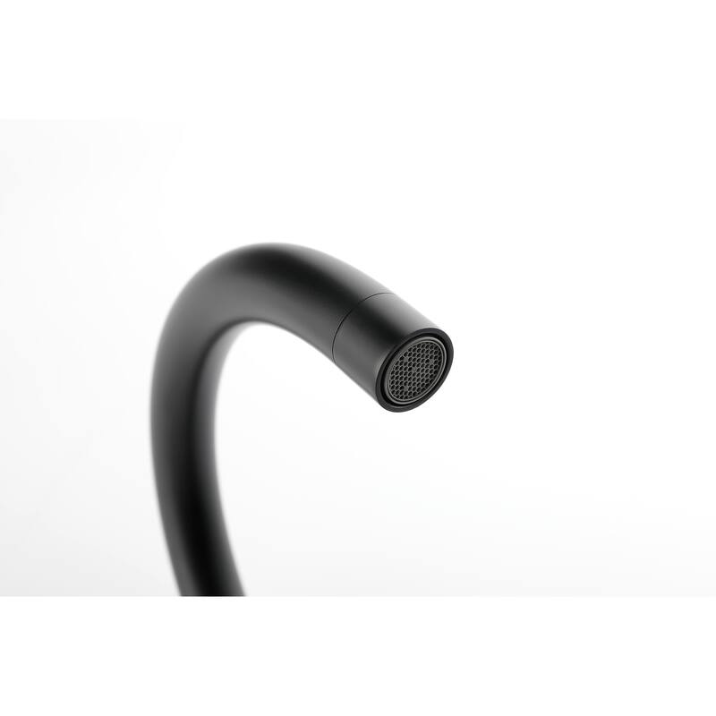 Floor Mounted Tub Faucet High Flow Freestanding Tub Filler Faucet with Handheld Shower Head and Swivel Spout