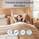 preview thumbnail 133 of 175, Nestl Ultra Soft Double Brushed Microfiber Duvet Cover Set with Button Closure