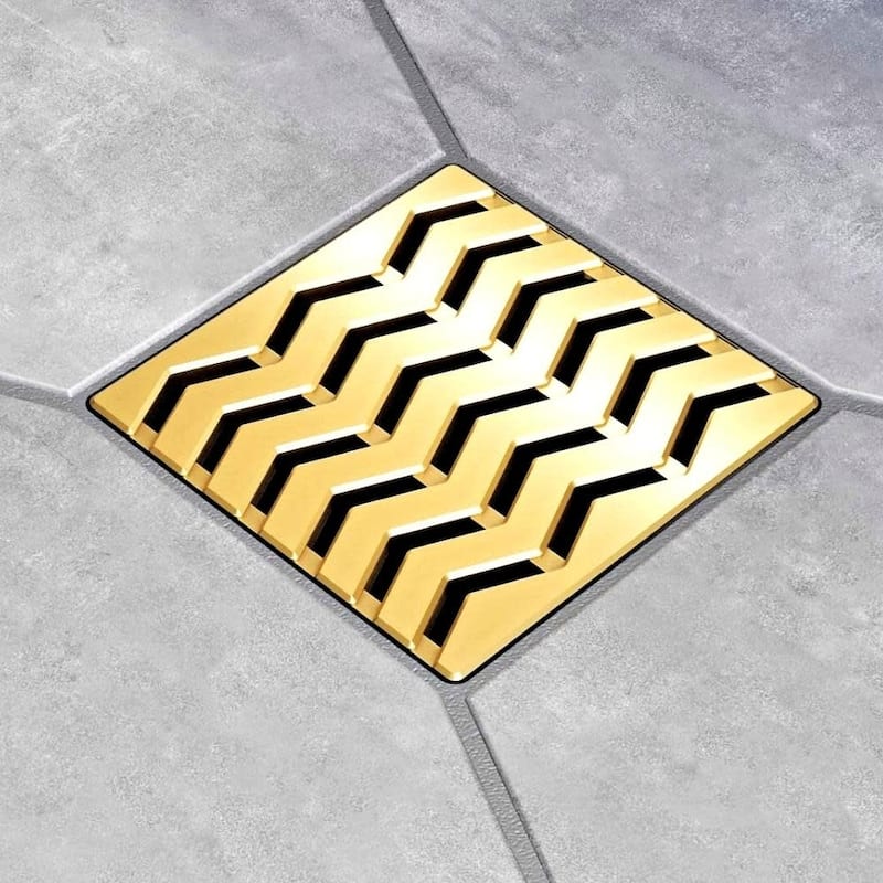 Ebbe America E4816-BG TREND - Brushed Gold - Unique Drain Cover - Brushed Gold