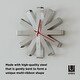 preview thumbnail 17 of 21, Umbra RIBBON Wall Clock