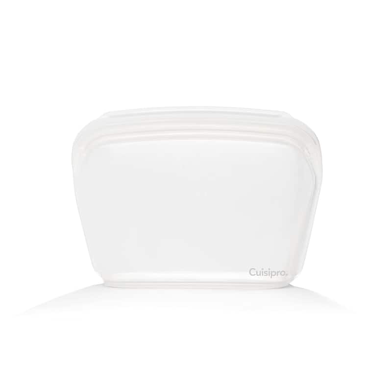 Cuisipro Silicone Stand Up Reusable Bag 44 oz - Clear
