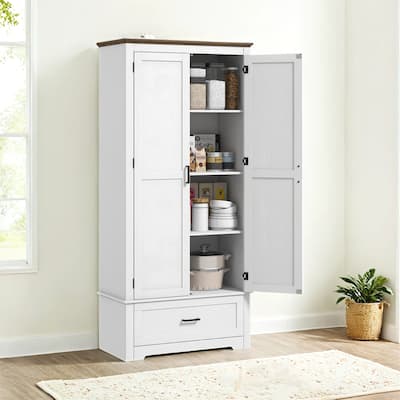 69" Farmhouse Pantry Cabinet