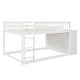 preview thumbnail 4 of 7, Full over Full Bunk Bed with Storage， 4 Drawers and 3 Shelves